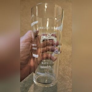 Vntg Pistols Glass Tumbler
